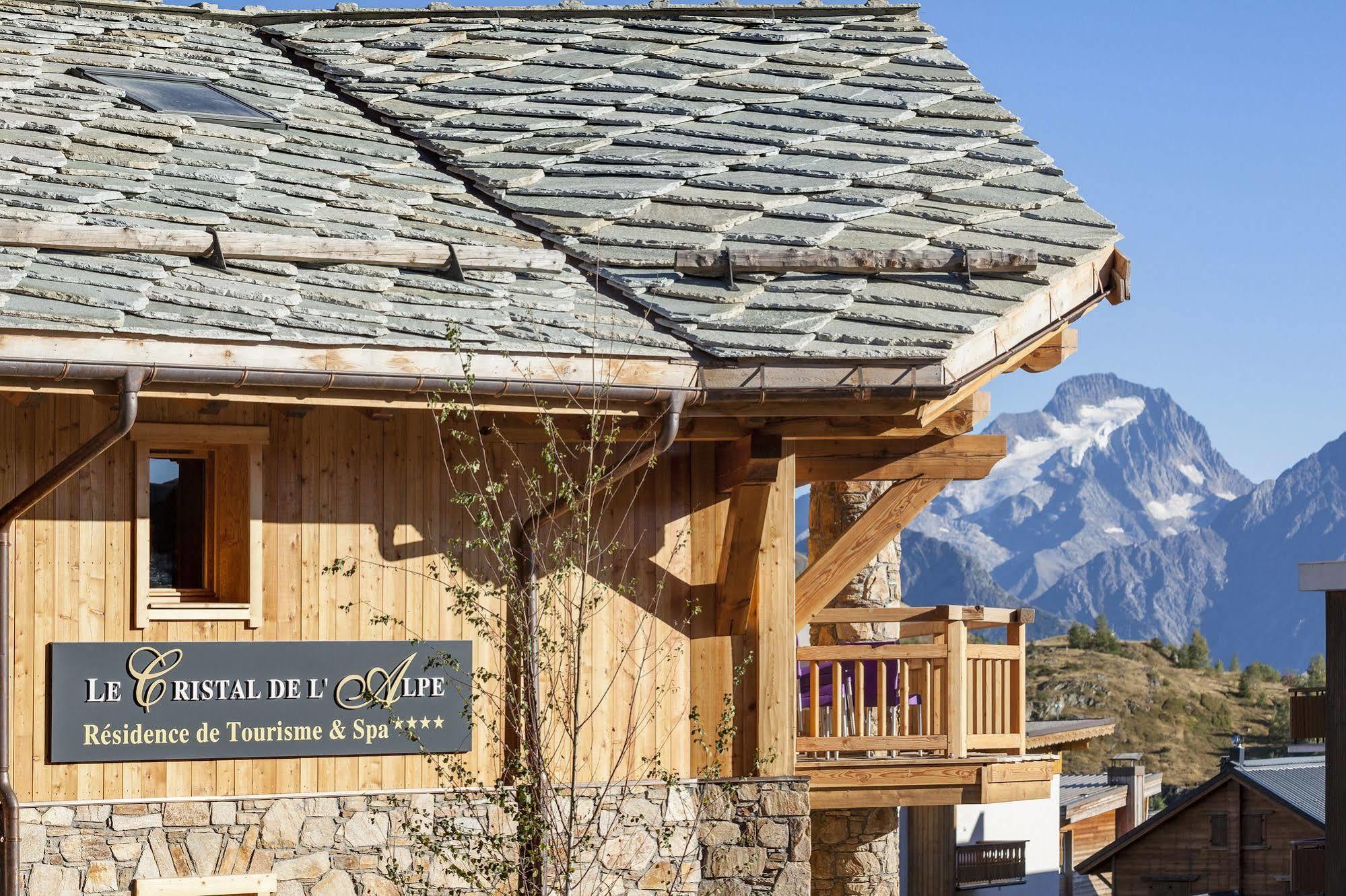 Cgh Residences & Spas Le Cristal De L'Alpe Alpe d'Huez Zewnętrze zdjęcie