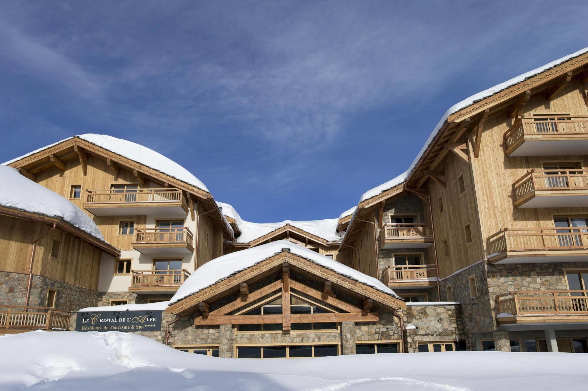 Cgh Residences & Spas Le Cristal De L'Alpe Alpe d'Huez Zewnętrze zdjęcie